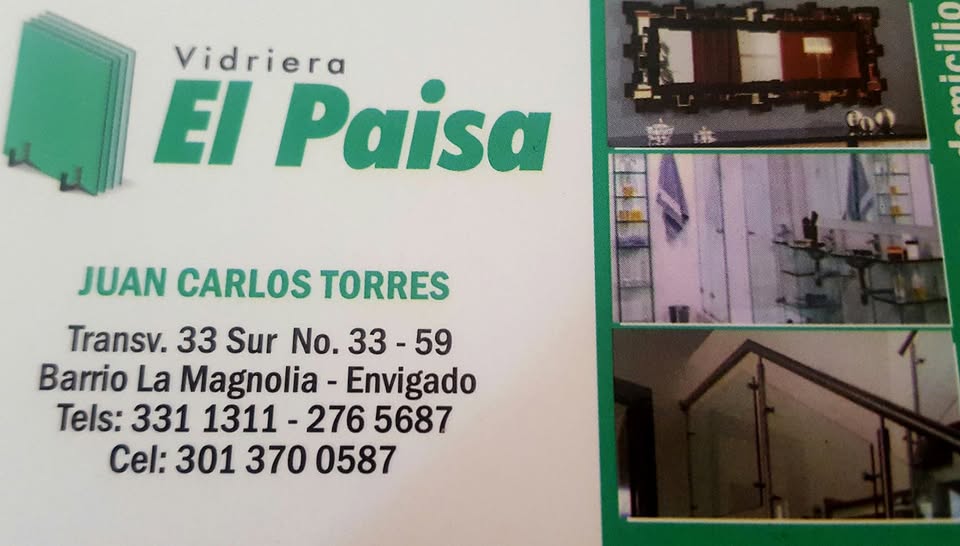 Vidriera El Paisa
