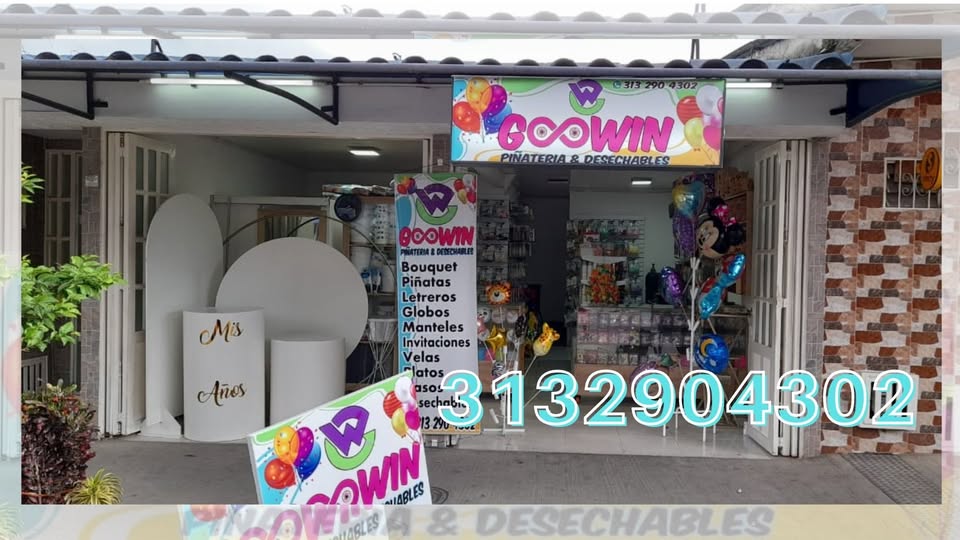 GOOWIN PIÑATERIA Y DESECHABLES