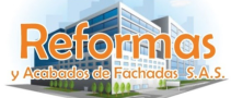 Mantenimiento de fachadas Medellín. Reformas y Acabados de Fachadas S.A.S.